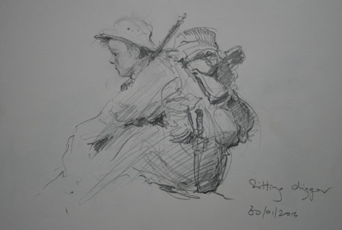 Sittring digger